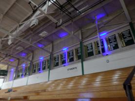 Up Lighting in Field House