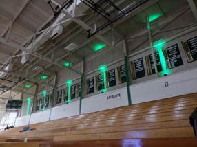 Up Lighting in Field House